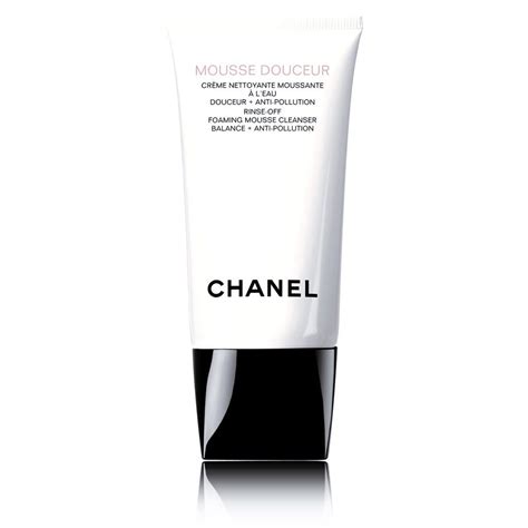 chanel mousse douceur crème moussante anti pollution|chanel la mousse 150ml.